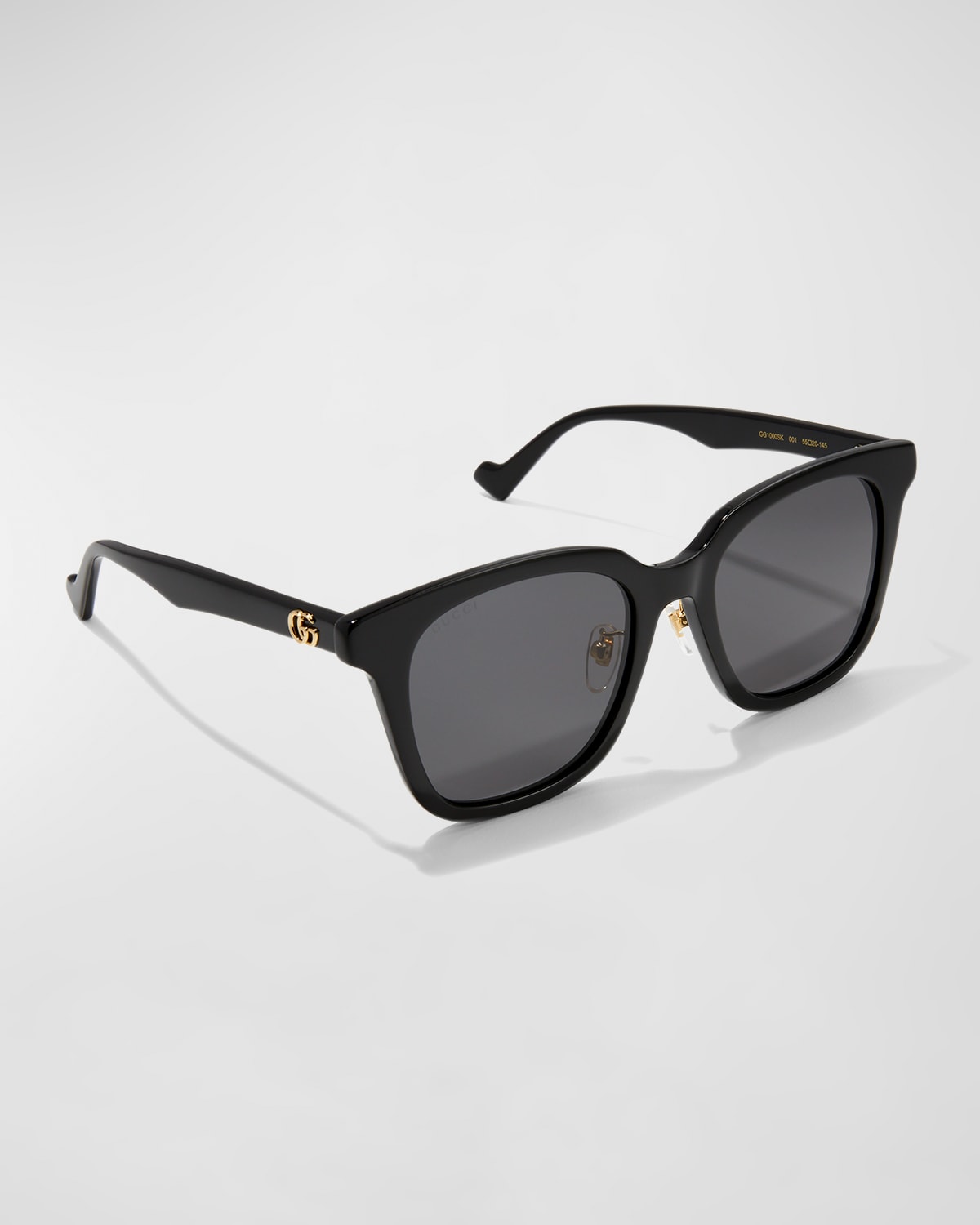 Monochromatic Square Acetate Sunglasses