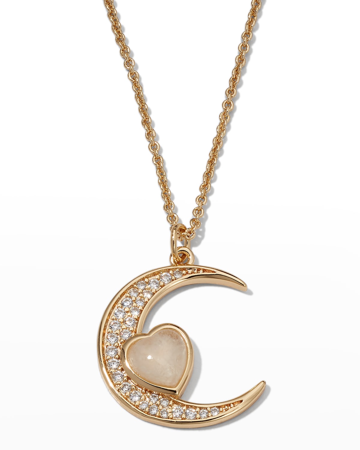 Elizabeth Stone Jewelry Love You To The Moon Necklace