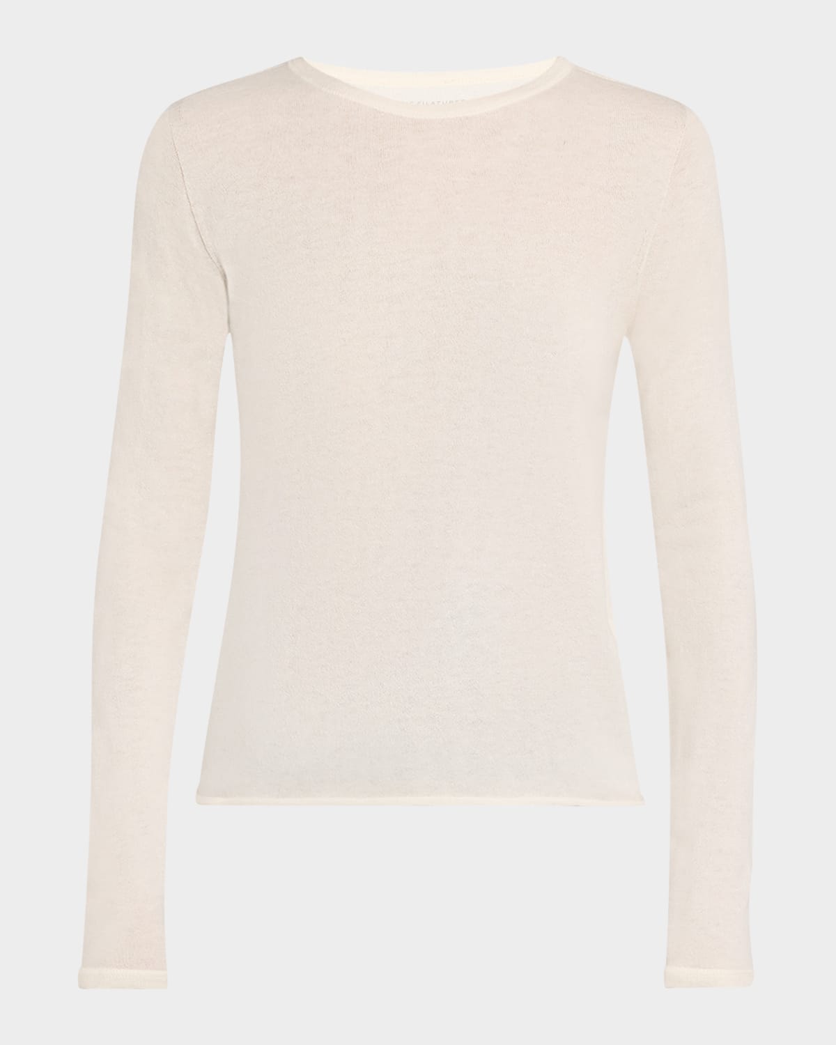 Machine Washable Cashmere Crewneck Pullover