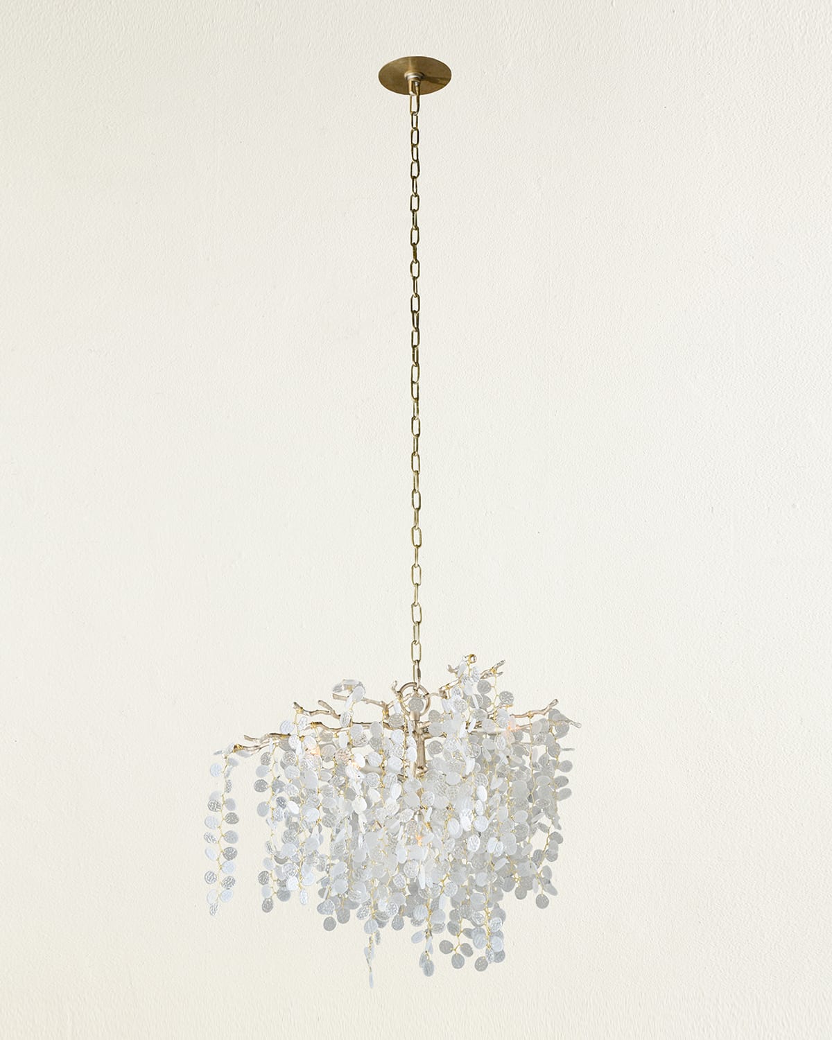 Shop John-richard Collection Shiro Noda Five-light Chandelier In Gold