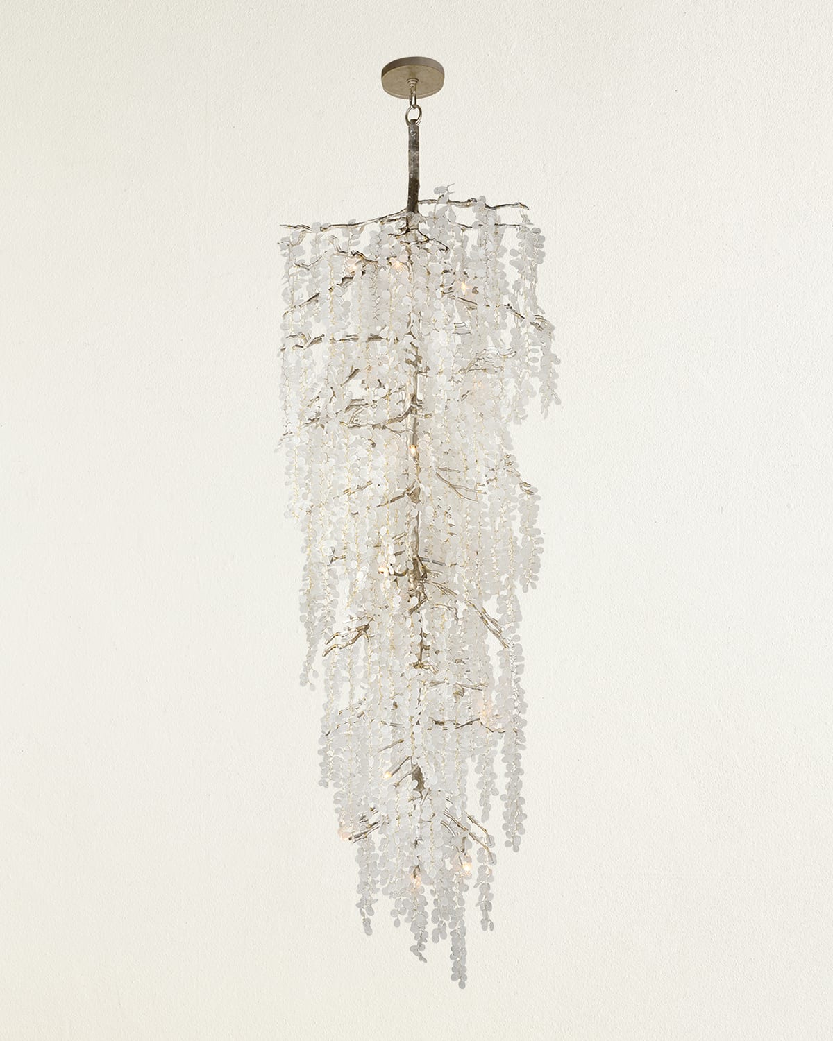 John-richard Collection 85.75" X 35" Shiro Noda 15-light Chandelier In Gold