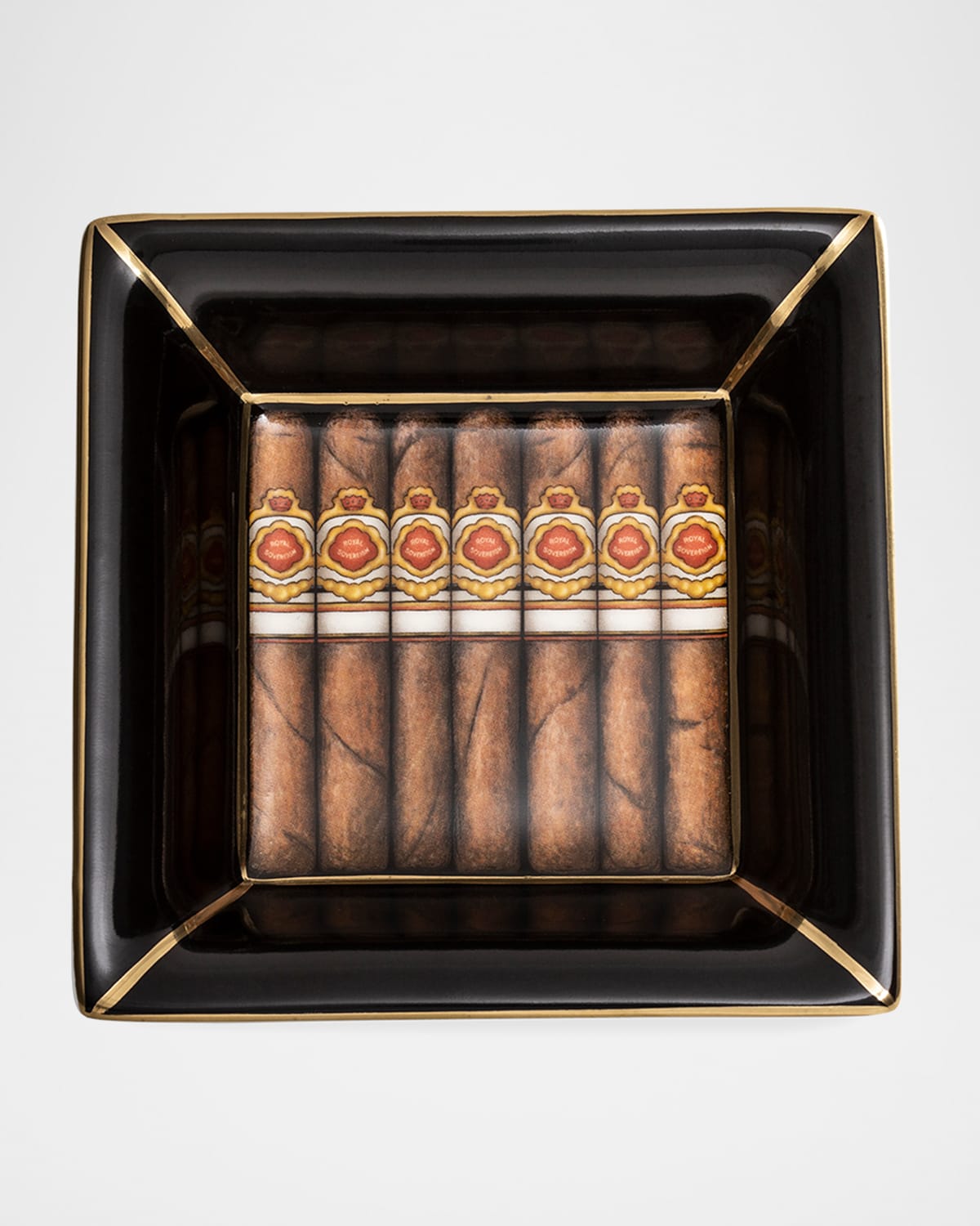 Halcyon Days Cigars Square Tray In Assorted