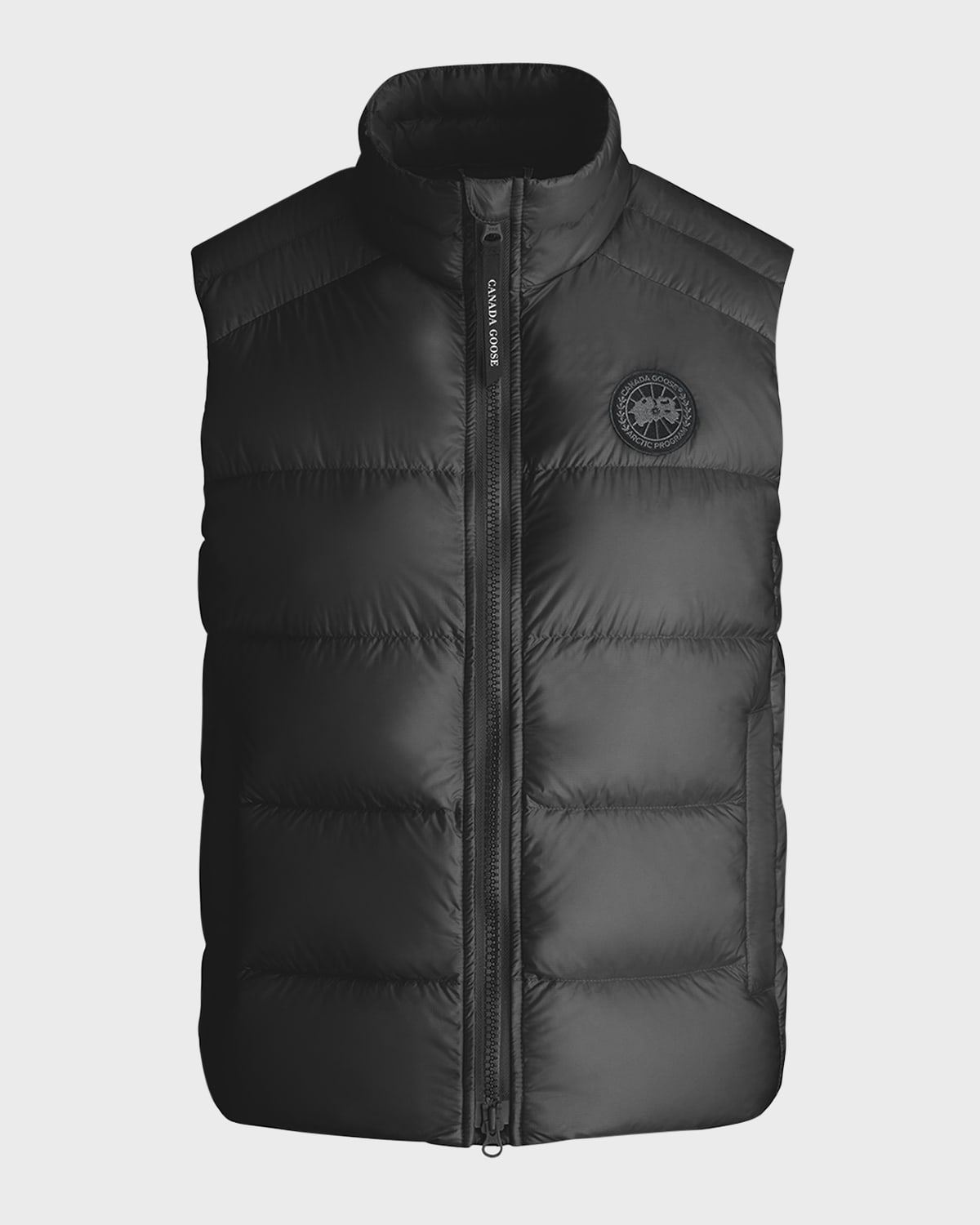 Shop Canada Goose Cypress Puffer Vest In Black