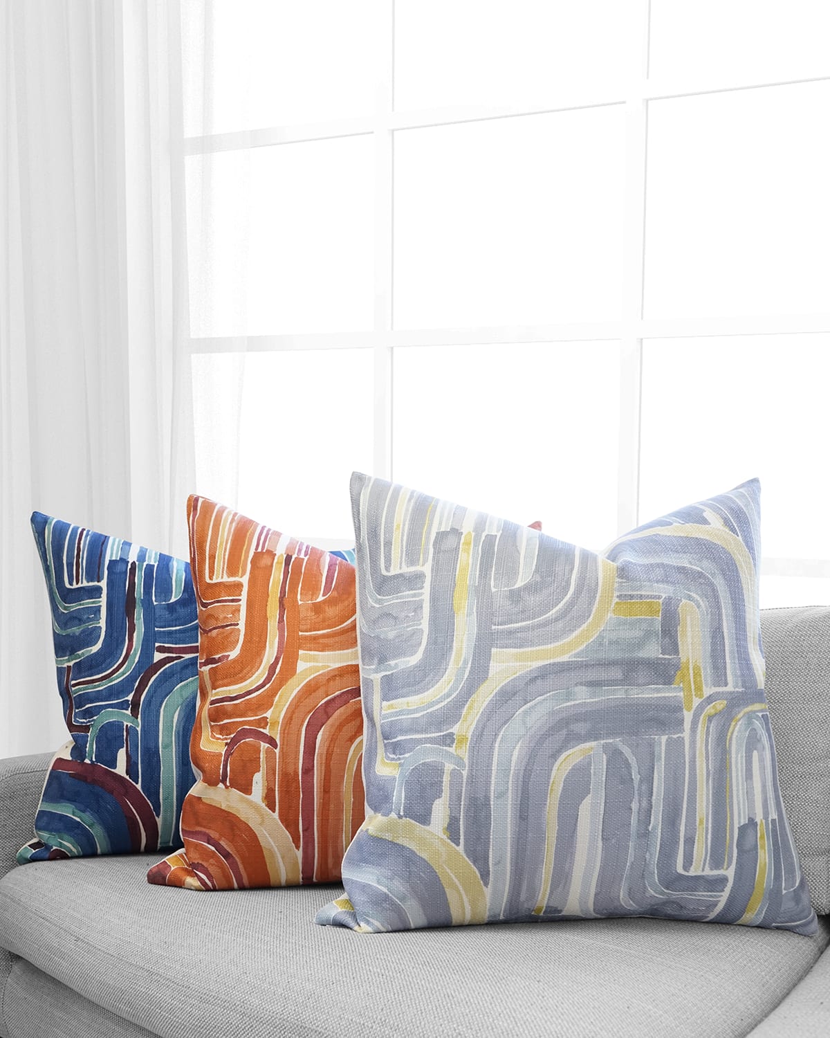 Shop D.v. Kap Home Bender Pillow In Navy