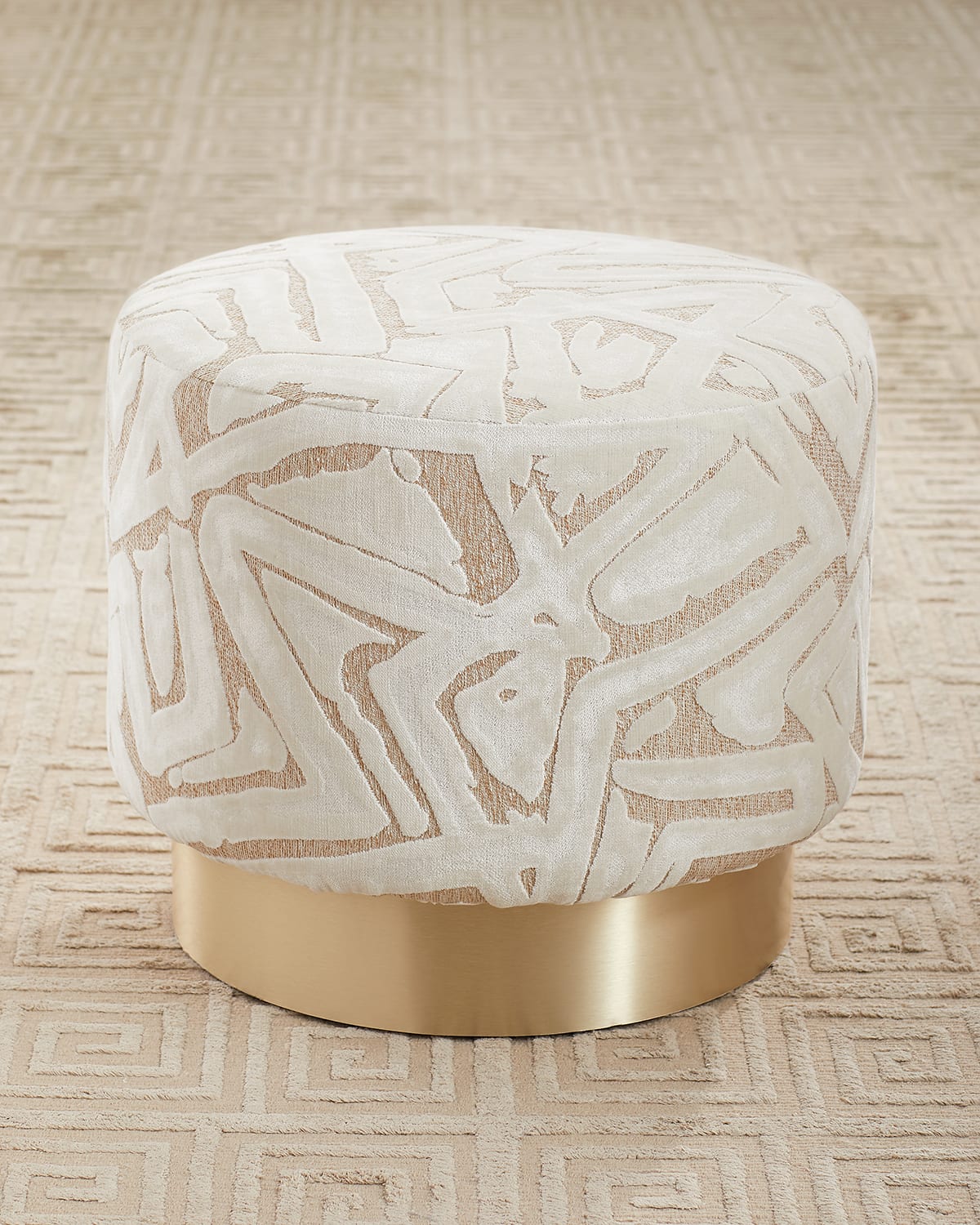 ARTERIORS AVALON SWIVEL OTTOMAN