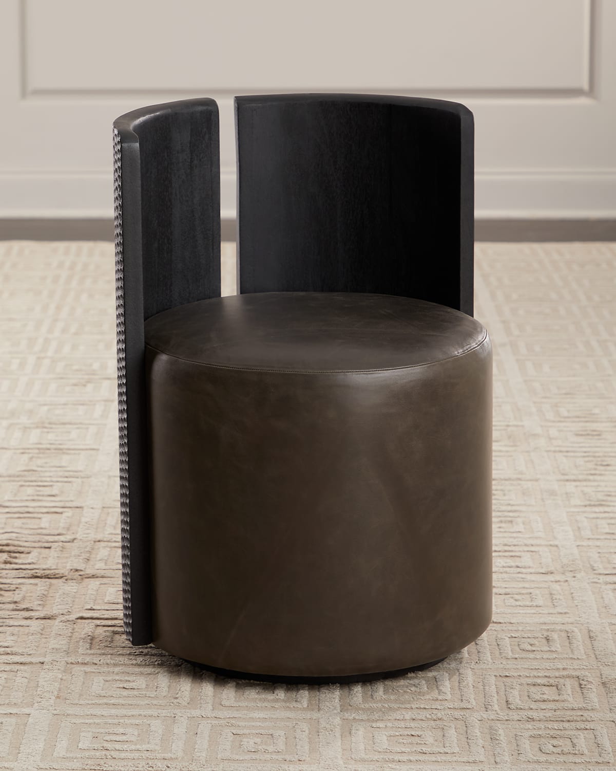 ARTERIORS HOOVER LEATHER CHAIR