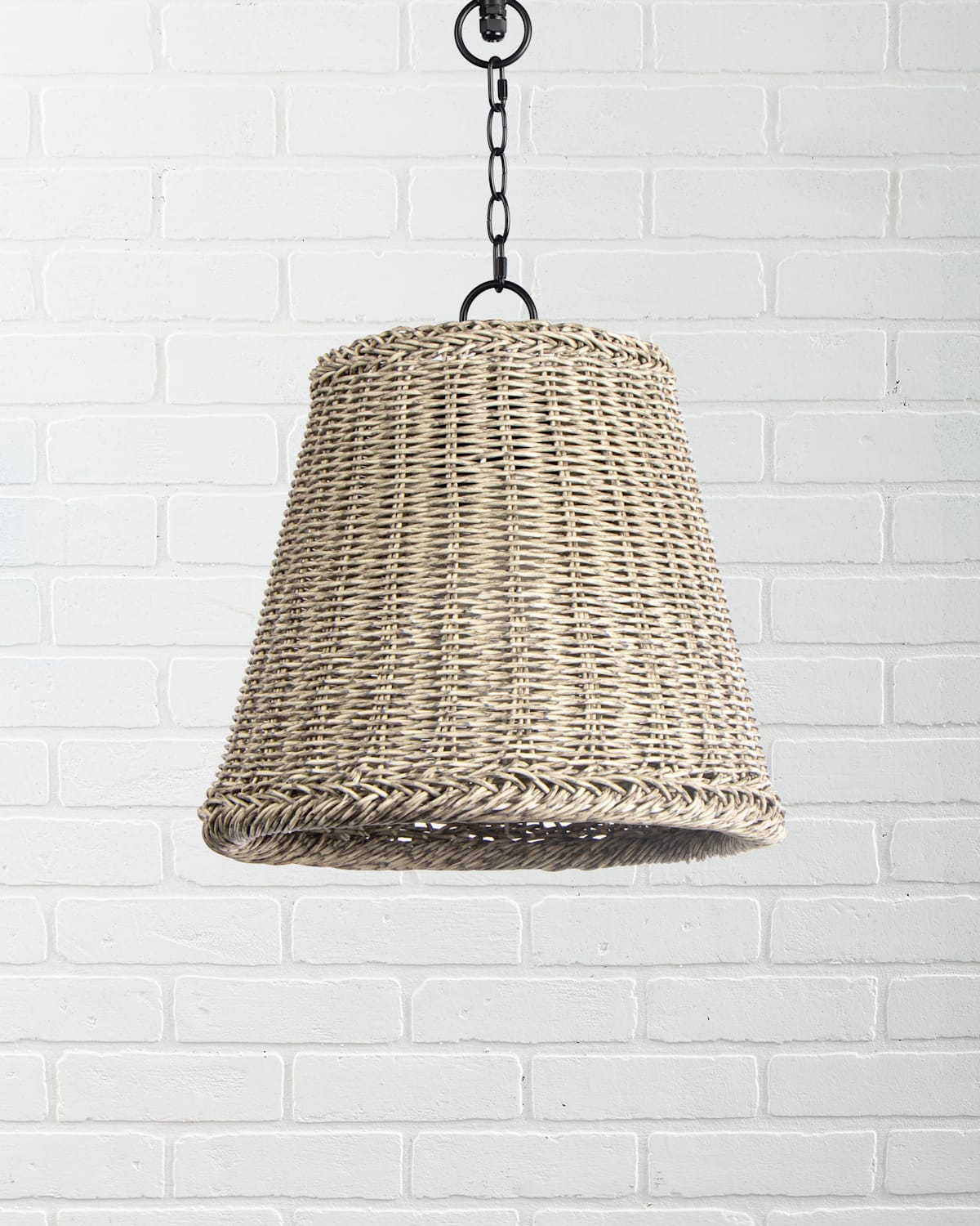 Coastal Living By Regina Andrew Augustine Small Outdoor Lighting Pendant In Grey