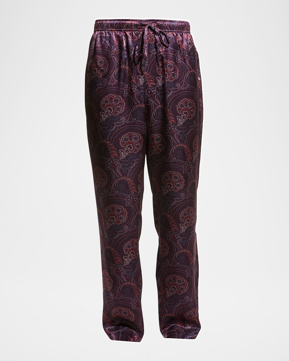 Men's Silk Paisley Lounge Pants