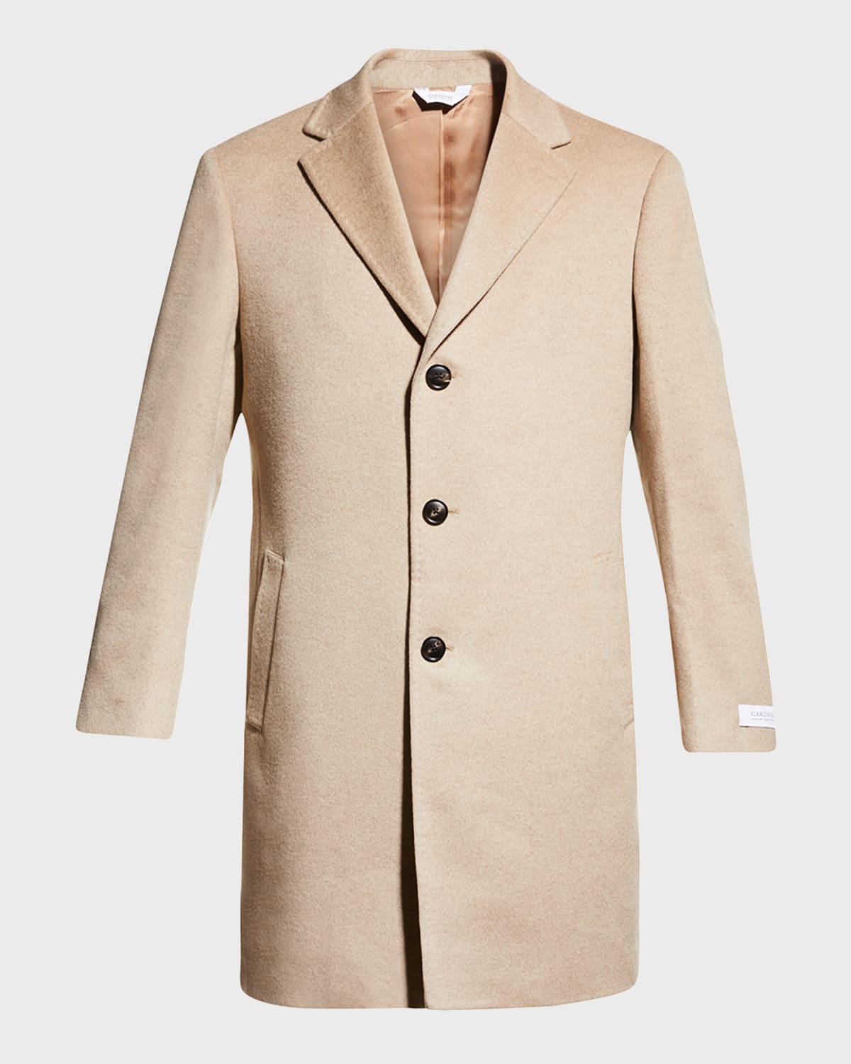 Cardinal Of Canada Men's St-pierre Cashmere Coat In Oatmeal