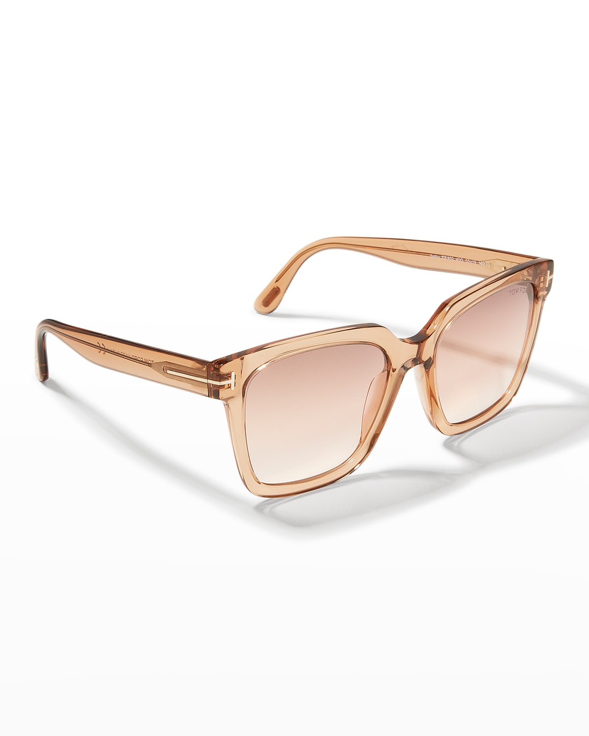 TOM FORD SELBY SQUARE ACETATE SUNGLASSES