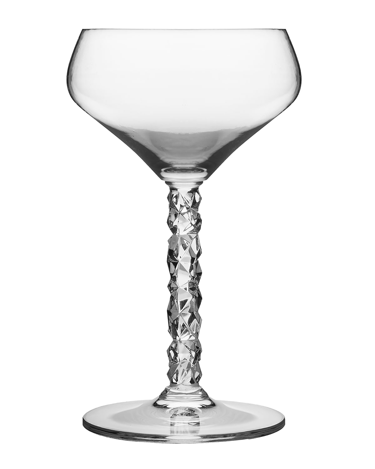 Shop Orrefors Carat Coupe Glasses, Set Of Two In Clear