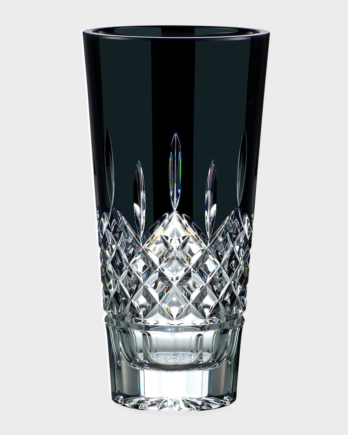 Shop Waterford Crystal Lismore Black Vase - 10"