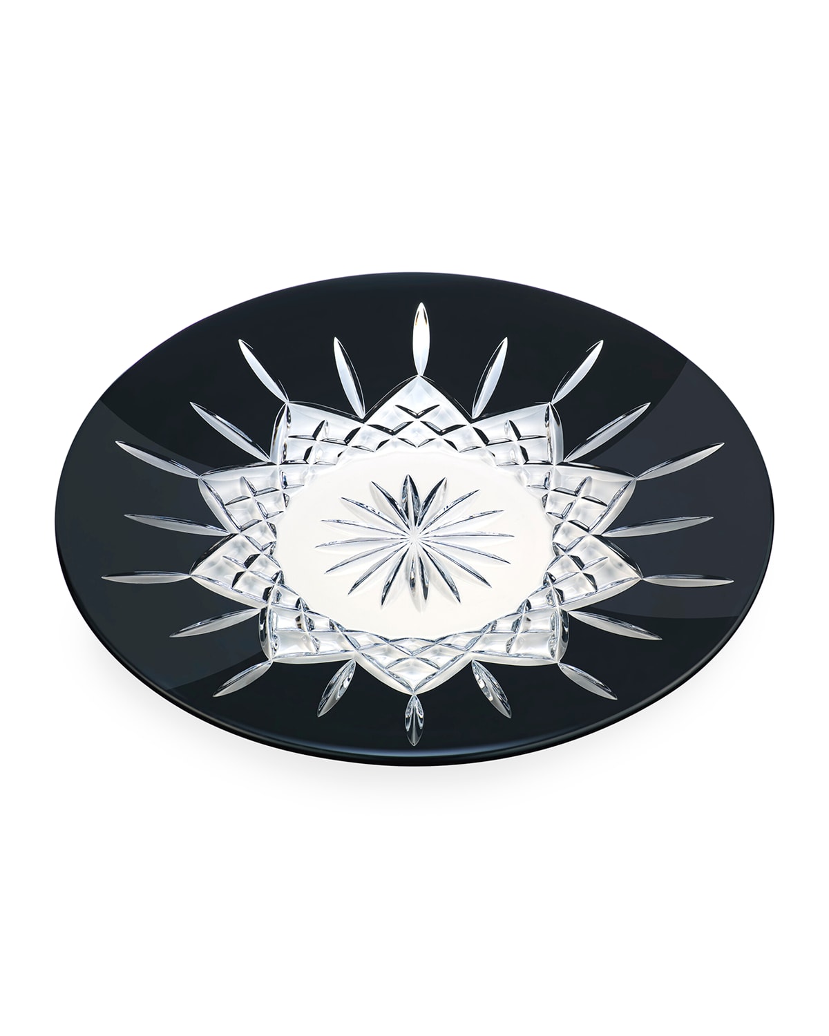 Shop Waterford Crystal Lismore Black Decorative Plate - 12"