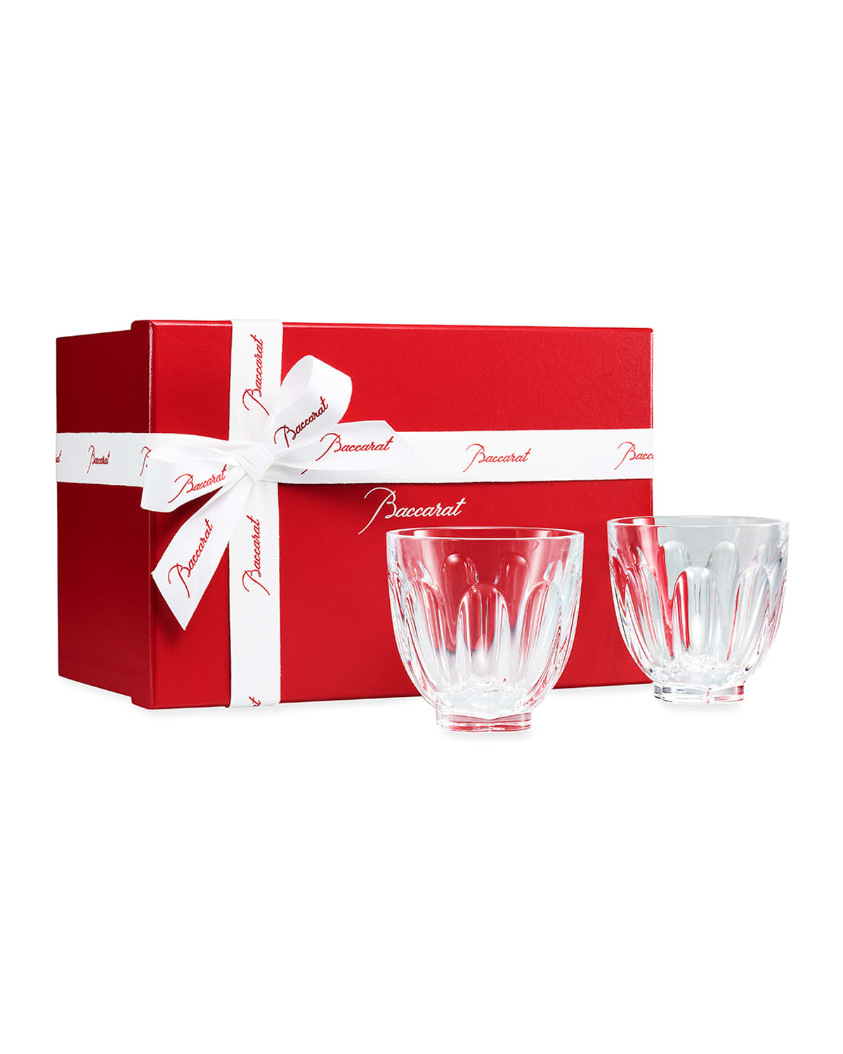Shop Baccarat Faunacrystopolis Harcourt Goblets, Set Of 2 In Clear