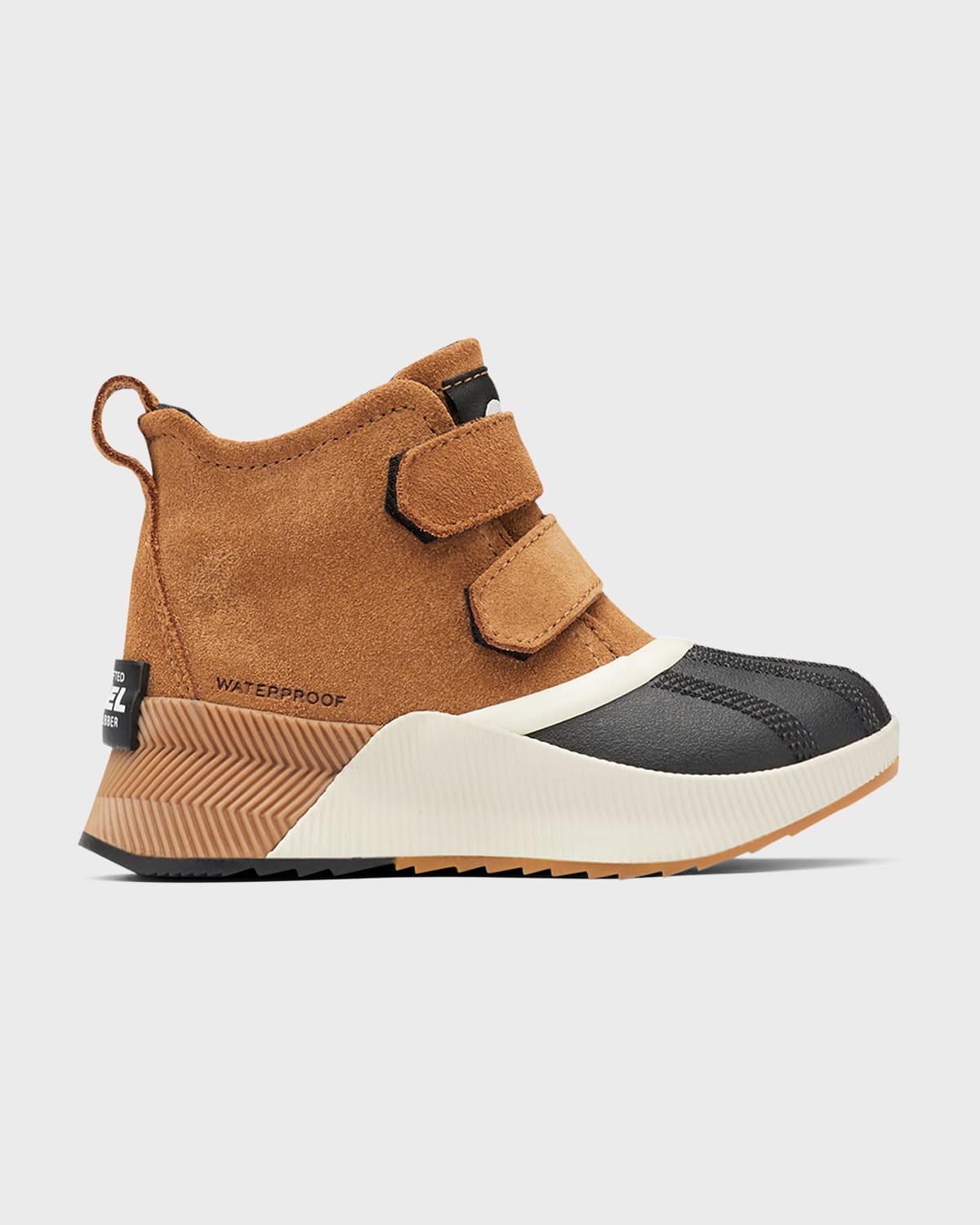 Shop Sorel Kid's Out N About Waterproof Grip-strap Boots, Toddler/kids In Camel Brown