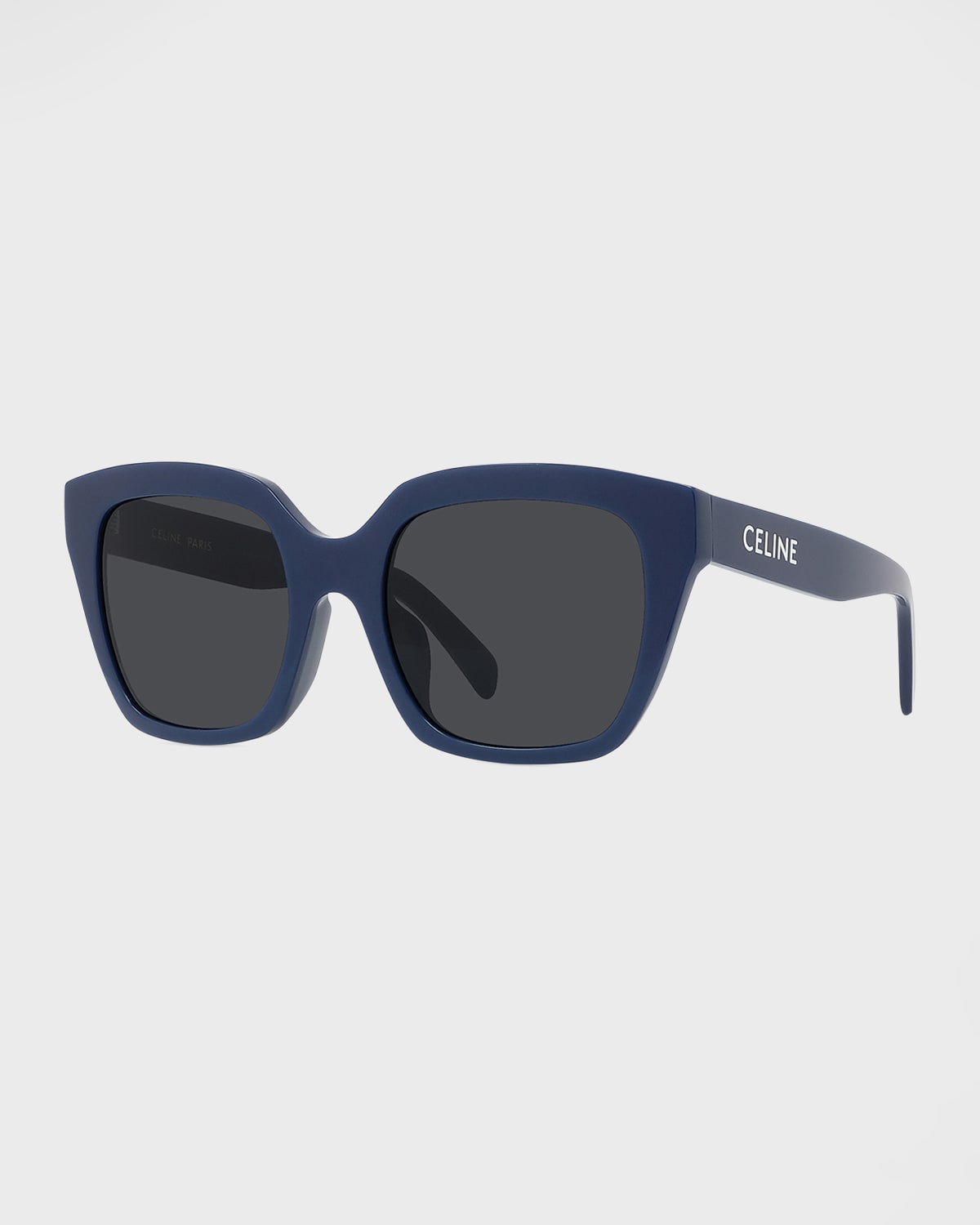 Celine Square Acetate Sunglasses In 90a Black