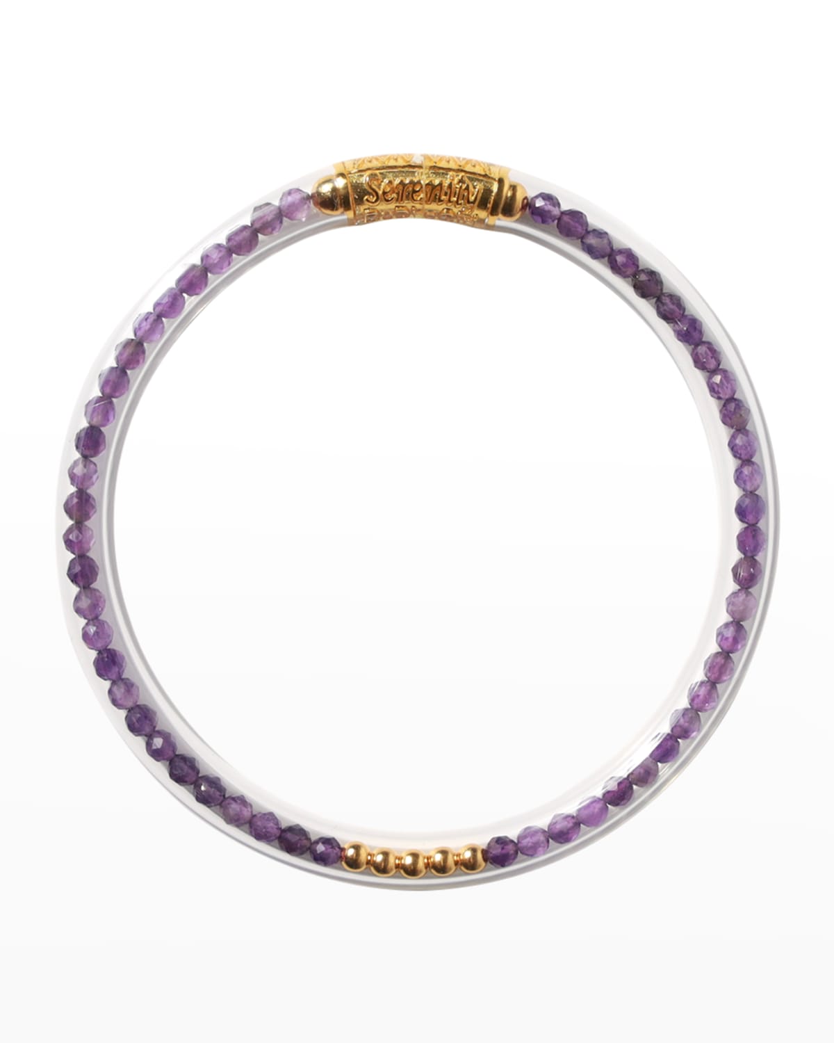 Amethyst Luxe All Weather Bangle®, Serenity Prayer