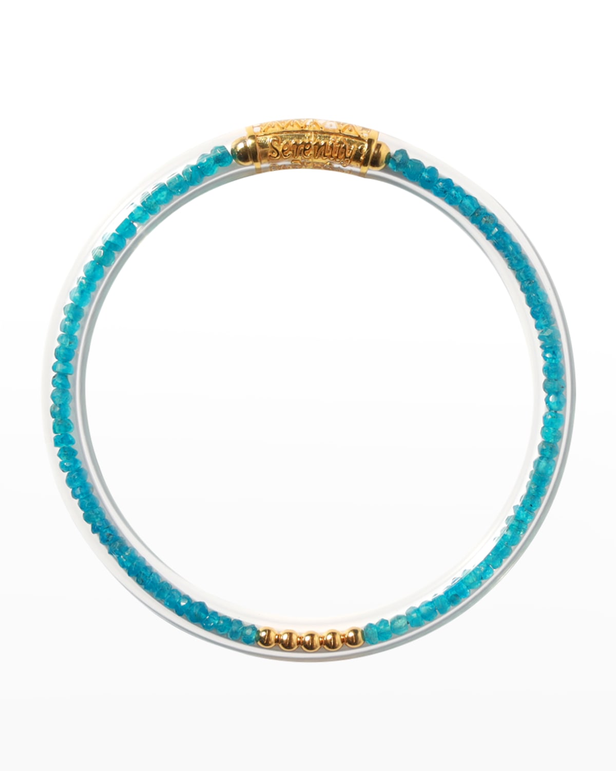 Apatite Luxe All Weather Bangle®, Serenity Prayer