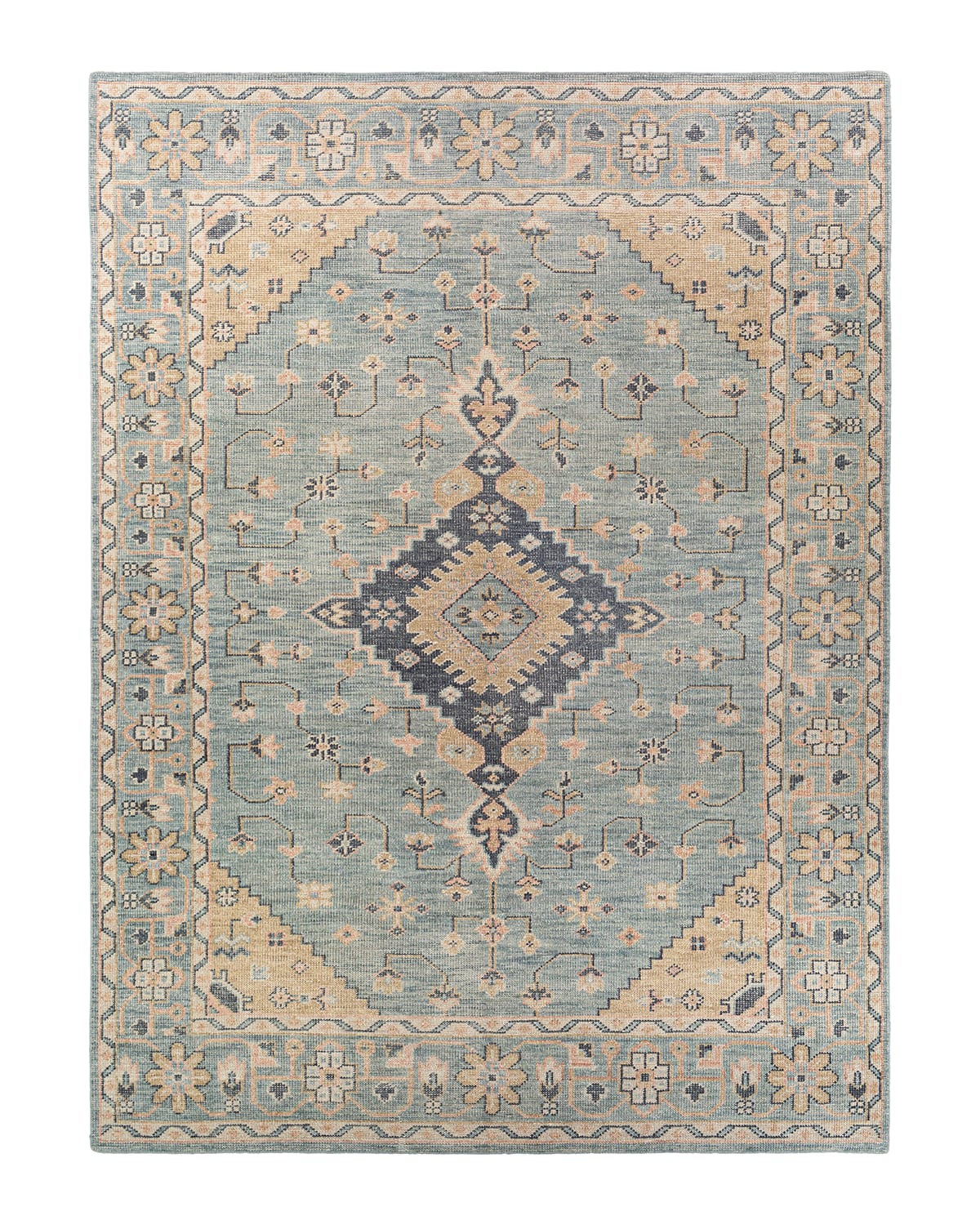 Surya Carpet Devin Hand-knotted Rug, 6' X 9"
