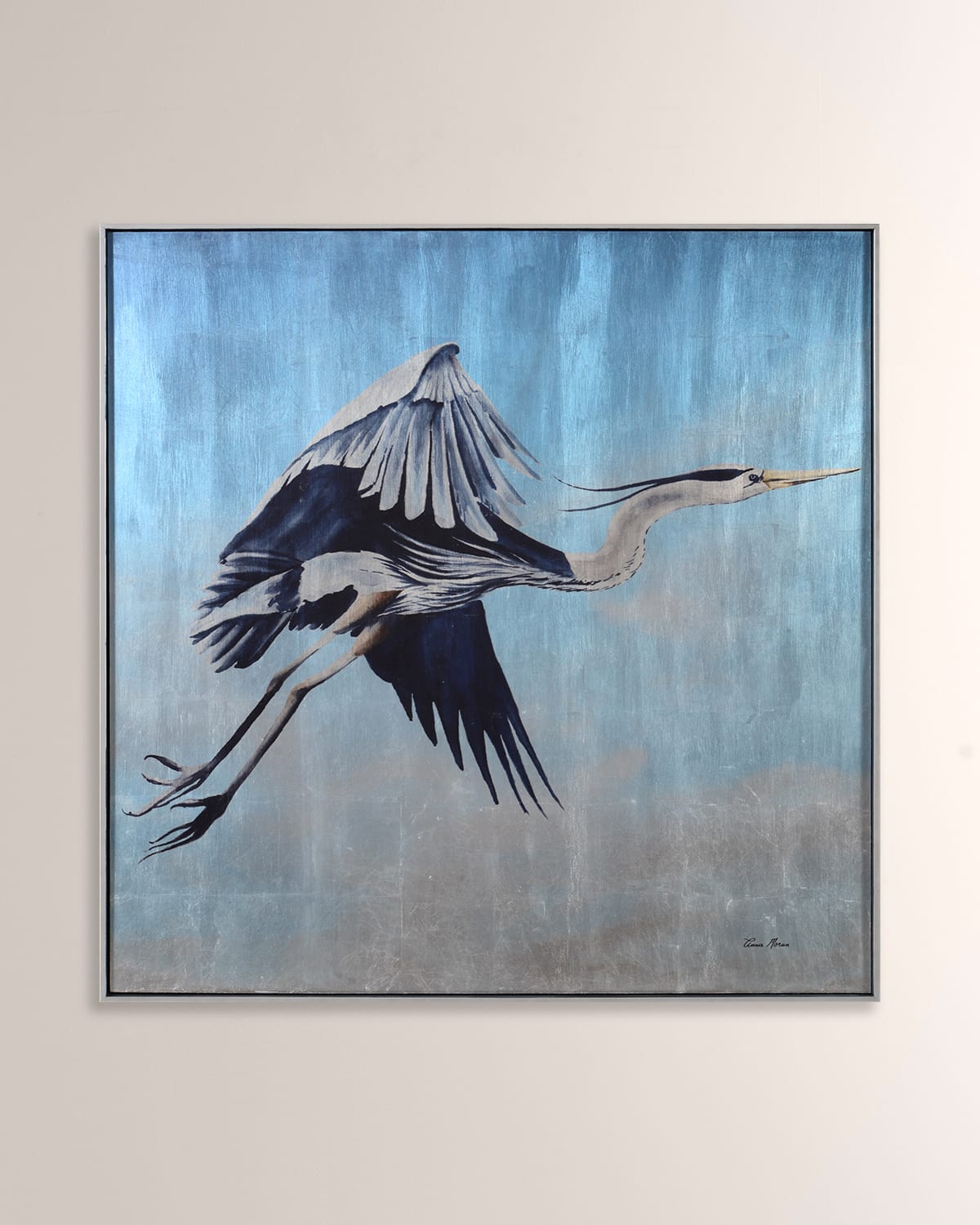 John-richard Collection Soaring Blue Giclee Wall Art By Annie Moran In Blue