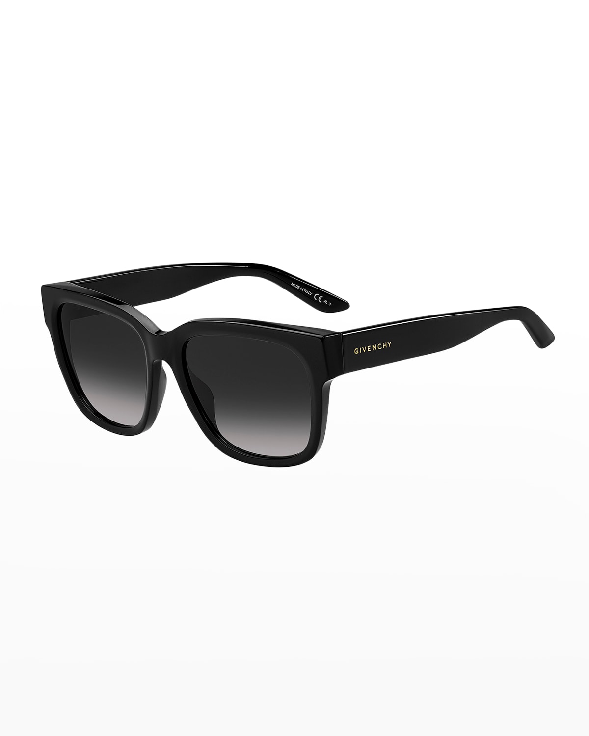 Givenchy Square Gradient Acetate Sunglasses In Nude