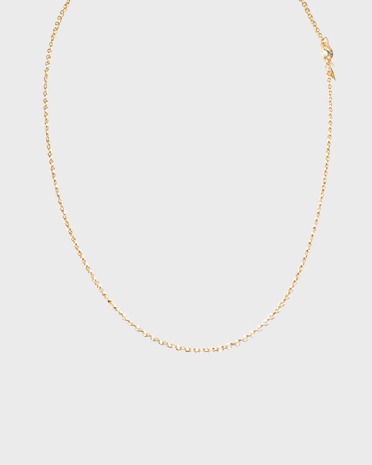 18k Yellow Gold Chain Necklace