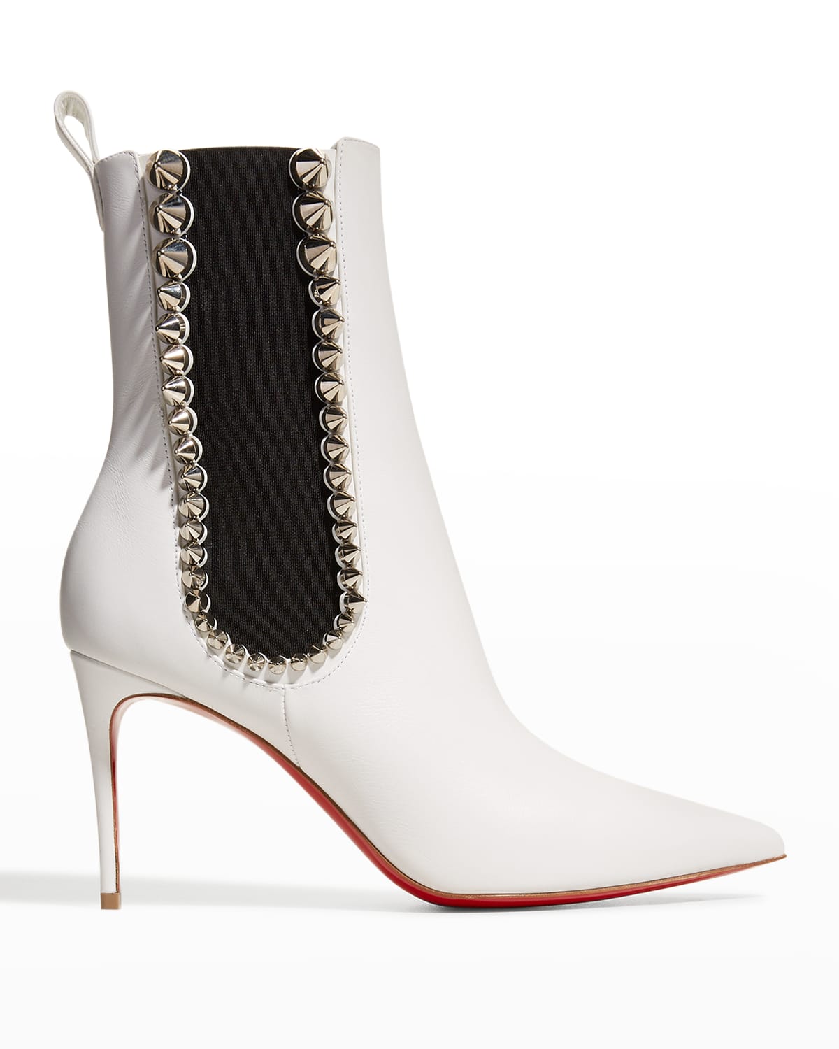 Christian Louboutin Spikita Booty 85mm Red Sole Ankle Boots
