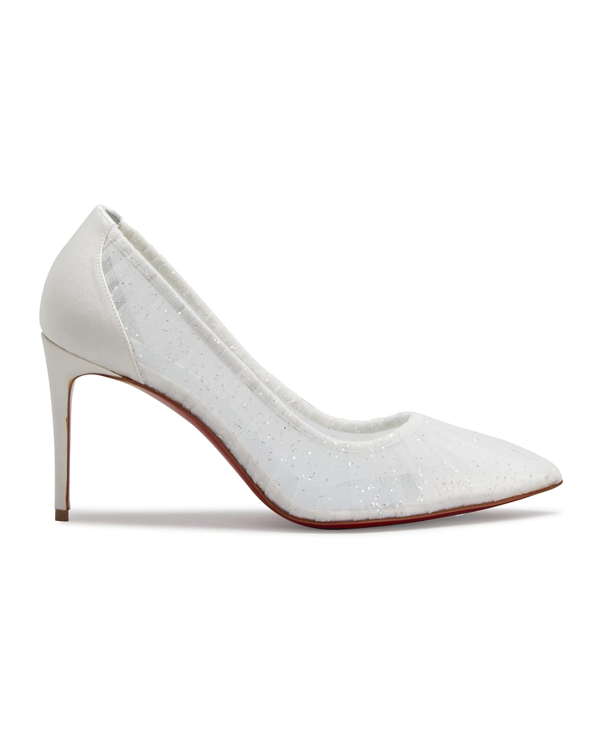 Christian Louboutin Kate Draperia 85mm Red Sole Pumps