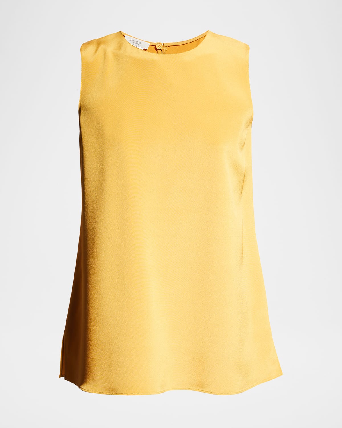 Lafayette 148 Adela Sleeveless Blouse In Spiced Honey