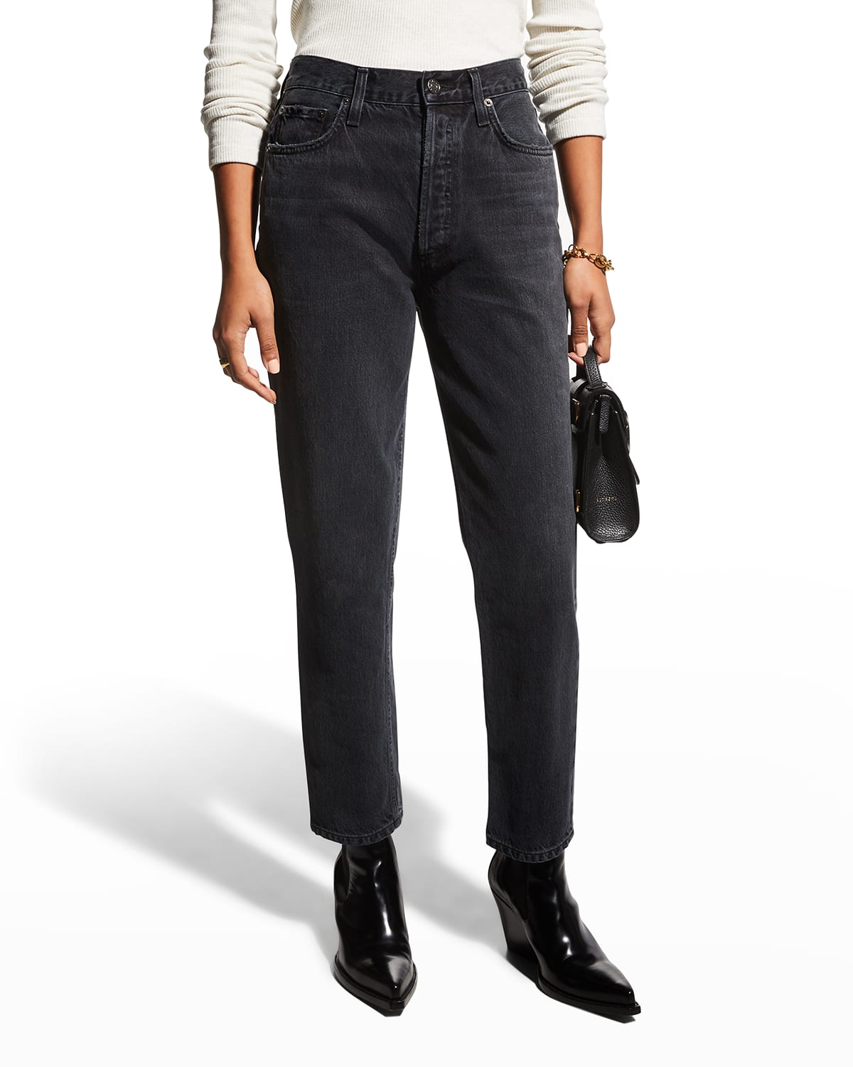 AGOLDE Fen High-Rise Relaxed Tapered Jeans