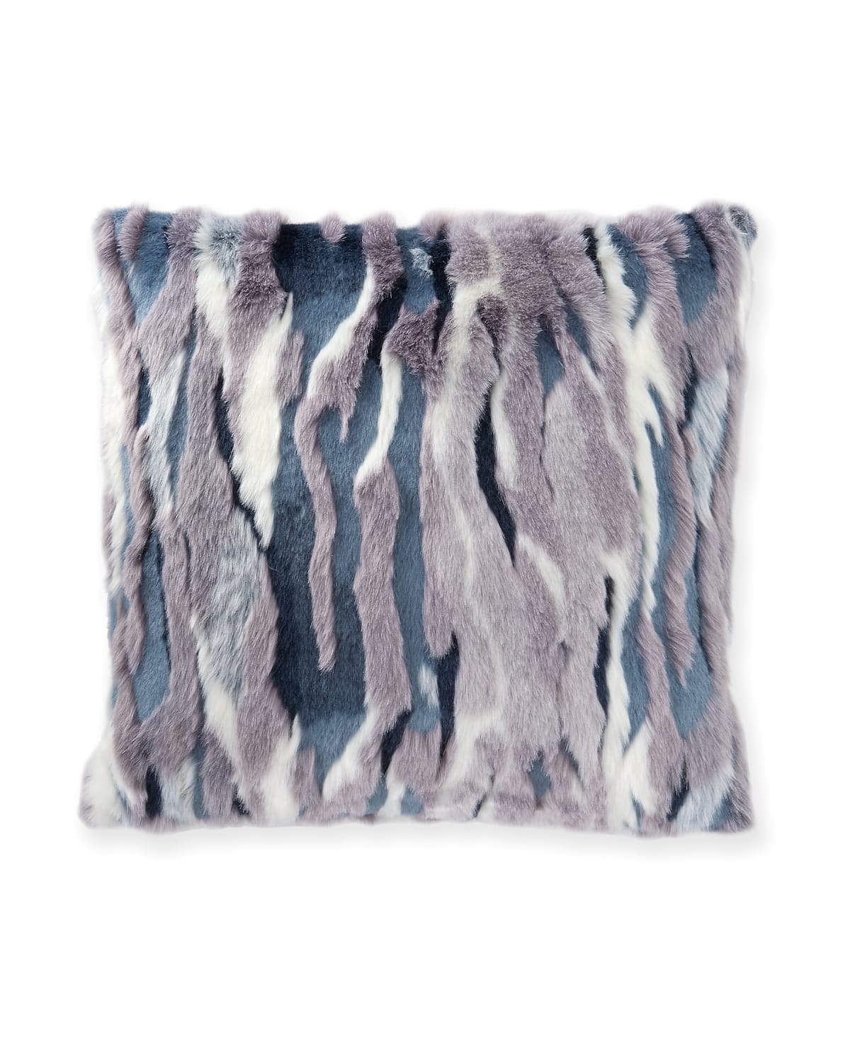Shop Eastern Accents Tabitha Faux-fur Decorative Pillow In Multi