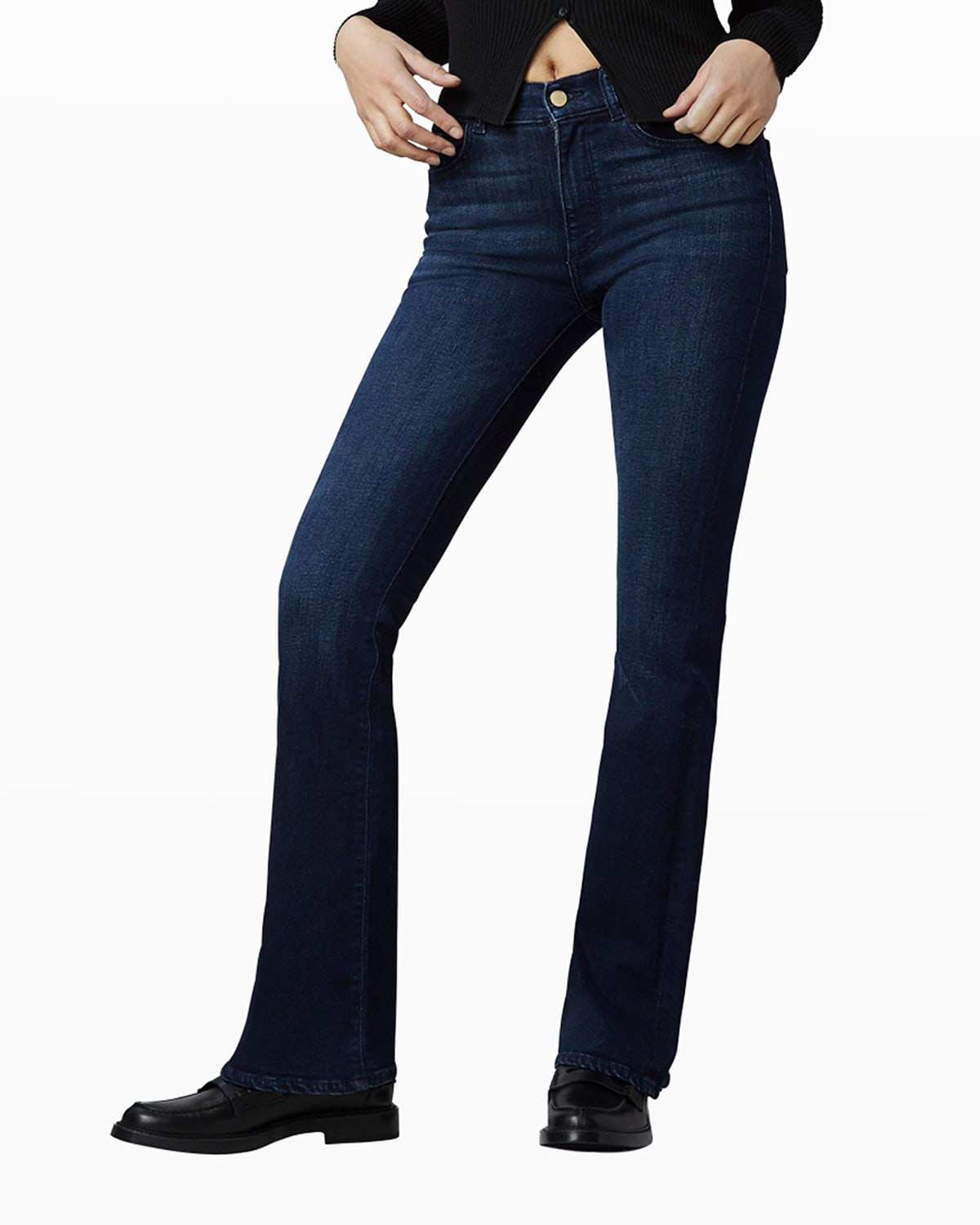 DL Premium Denim Bridget Instasculpt High-Rise Bootcut Jeans