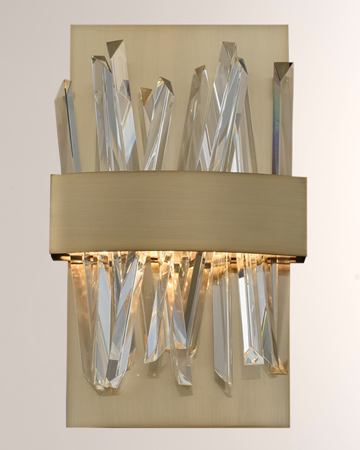 Allegri Crystal by Kalco Lighting Glacier 10" LED Wall Sconce