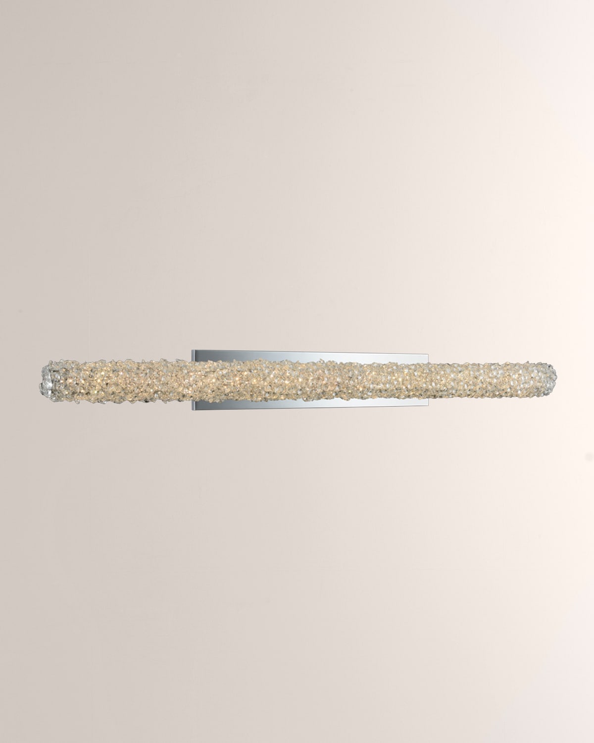 Allegri Crystal By Kalco Lighting Lina 46" Led Bath Light In Polished Chrome
