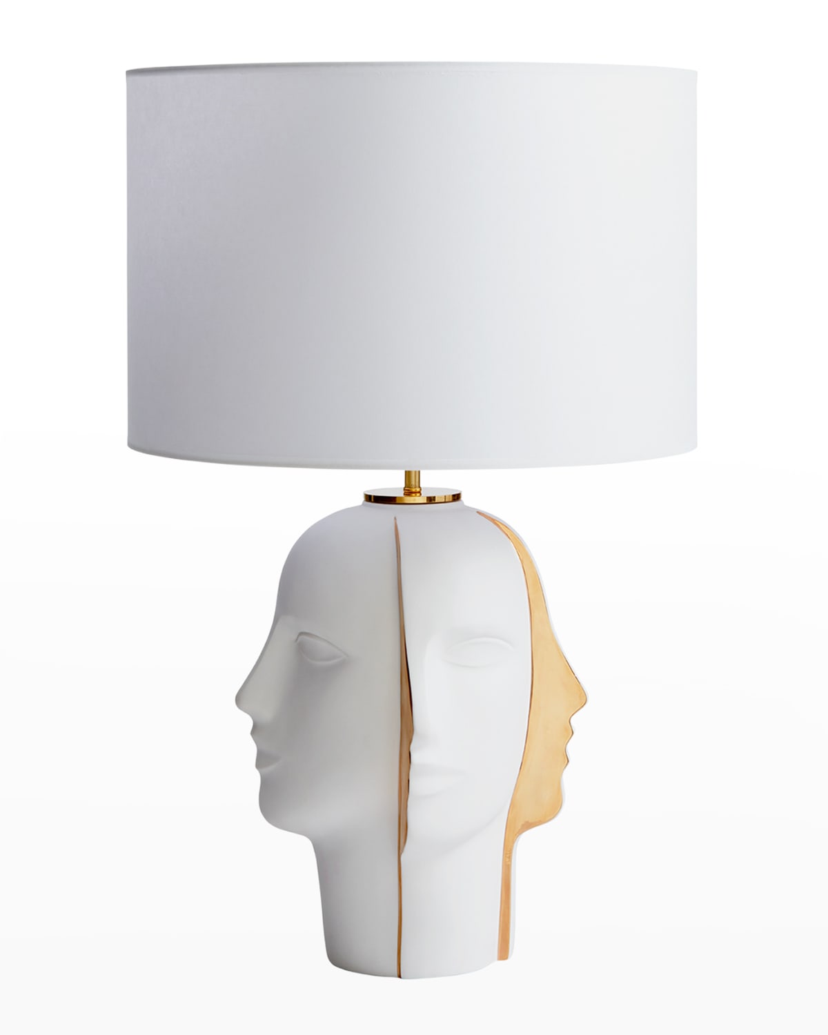 Shop Jonathan Adler Atlas Table Lamp In White