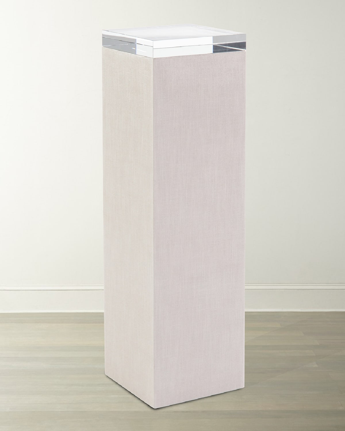 John-richard Collection Belo Pedestal Tall In Gray