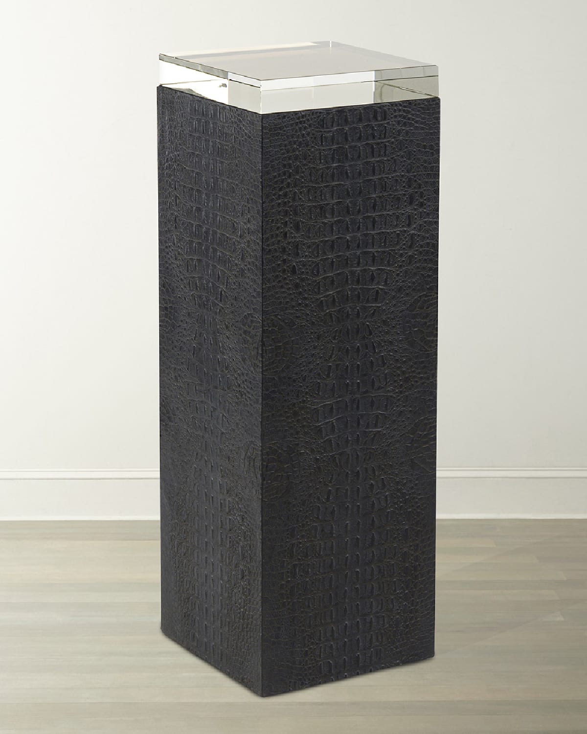 Shop John-richard Collection Greystroke Pedestal In Black