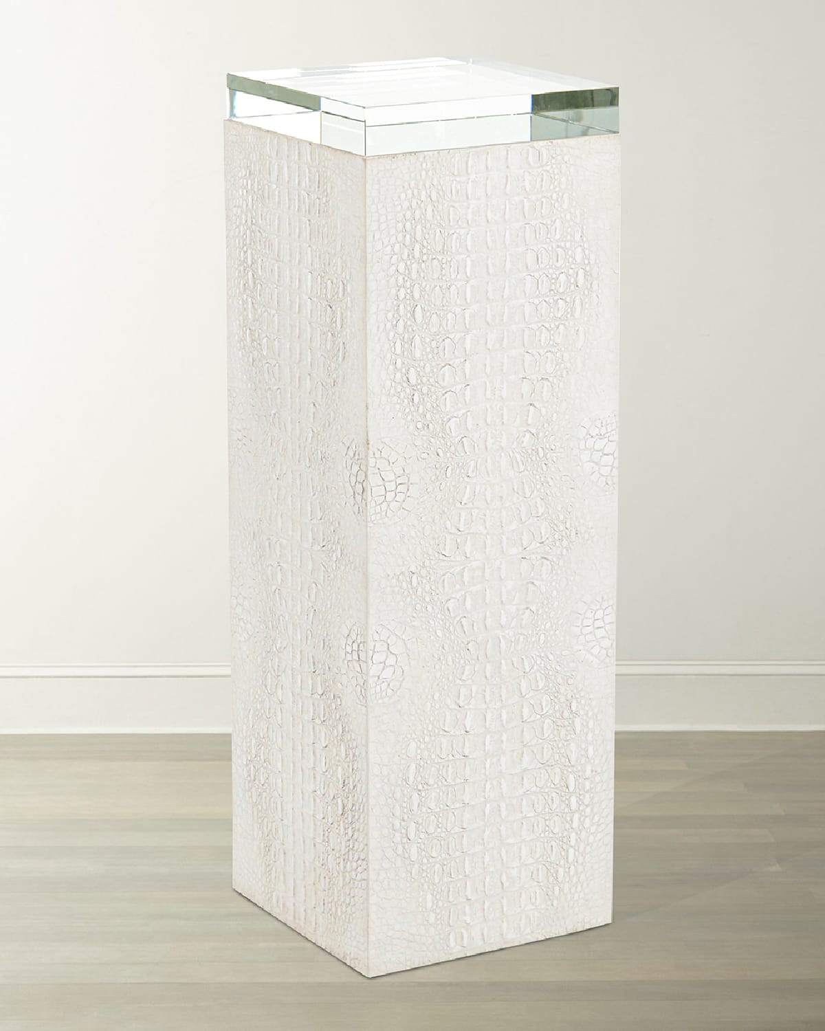 John-richard Collection Kano Pedestal In White