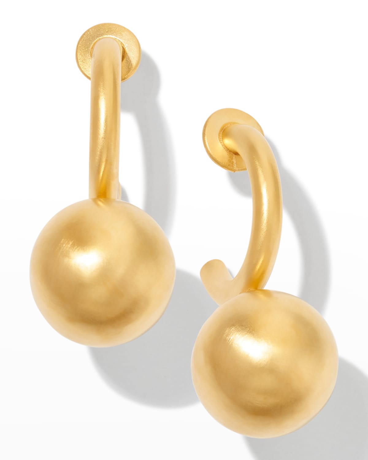 Dina Mackney Hoop Ball Earrings
