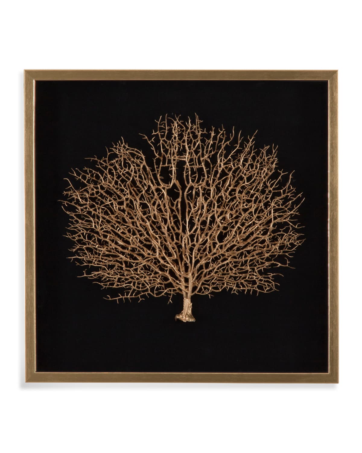 Katherine Noble By Bmc Silhouette Wall Art In Black, Gold