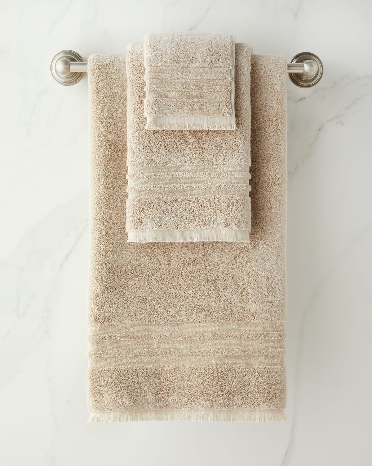 Kassatex Mercer Wash Towel In Linen
