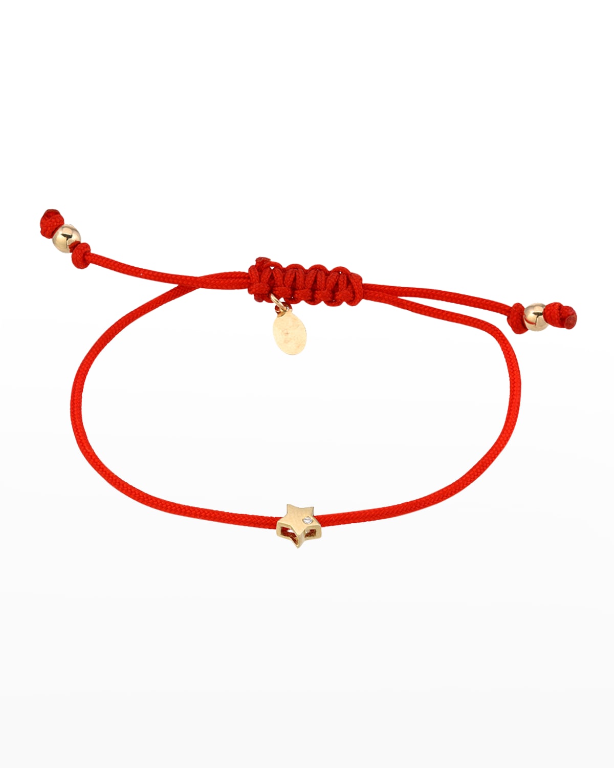 14K Gold Star Fortune Bracelet