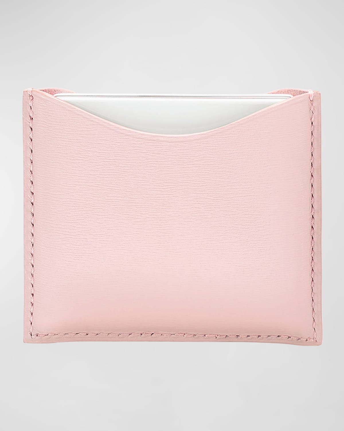 Refillable Leather Compact Case