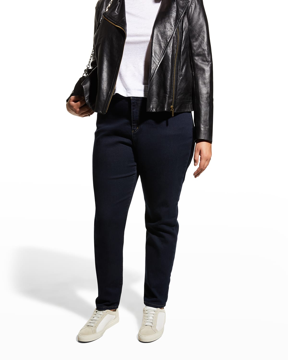 MICHAEL Michael Kors Plus Size High-Waist Super Stretch Skinny Jeans