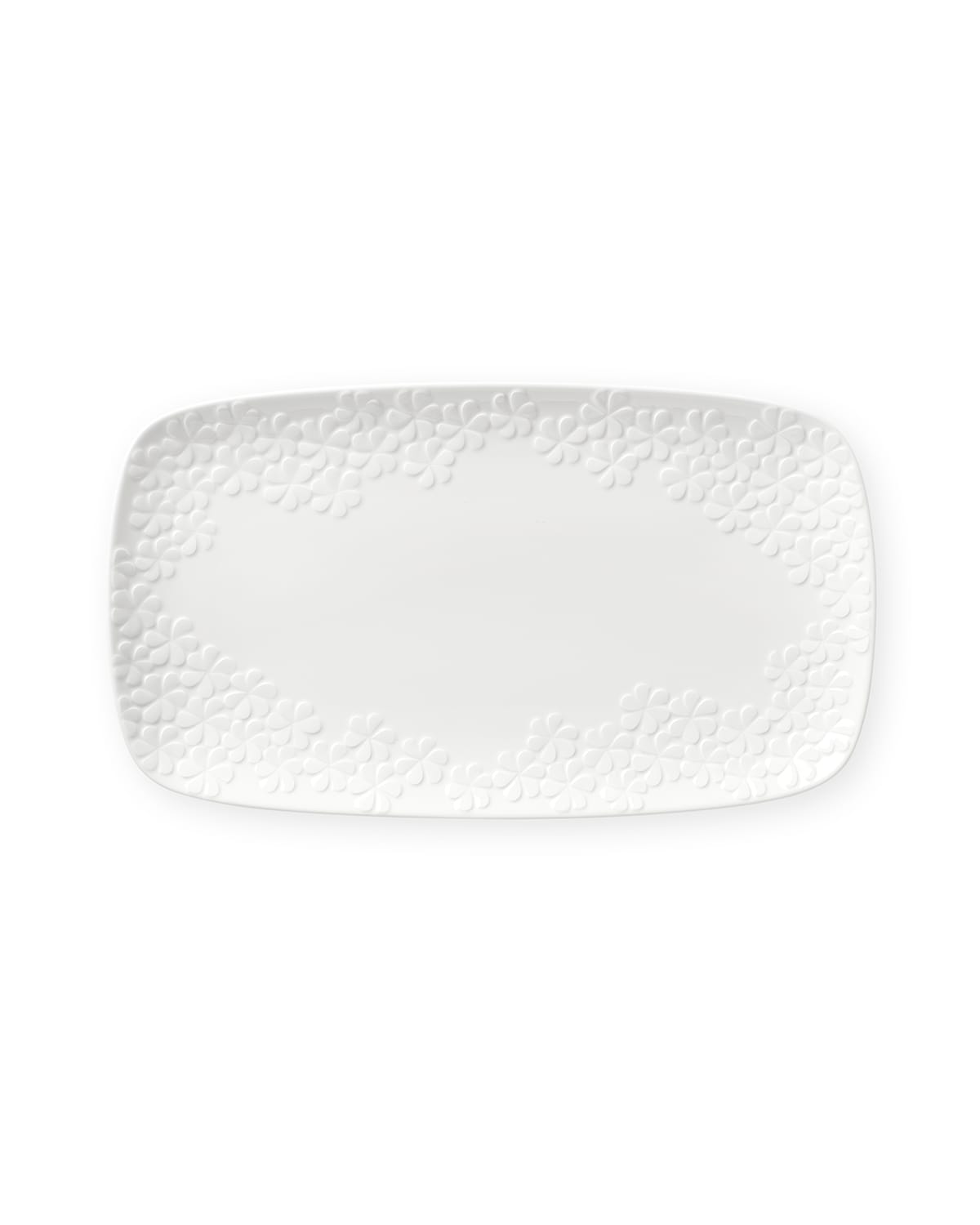 Shop Kate Spade Blossom Lane Serving Tray In White