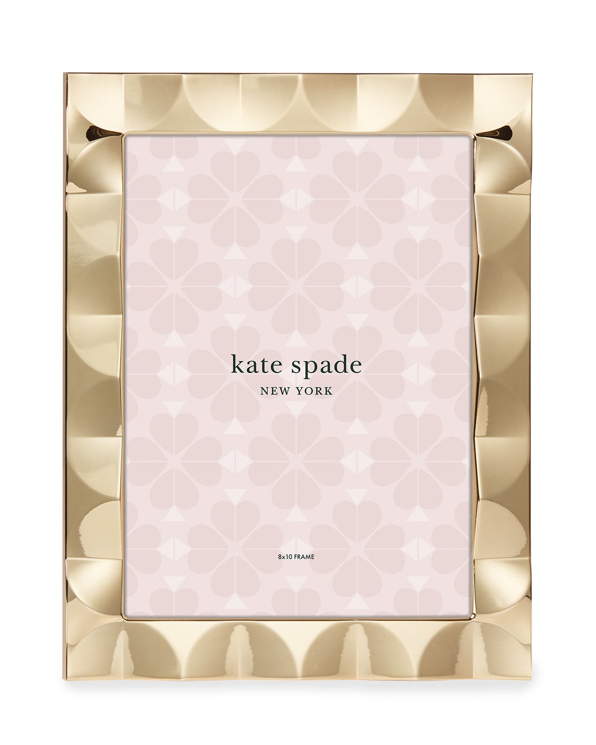 Shop Kate Spade South Street 8" X 10" Gold Scallop Picture Frame