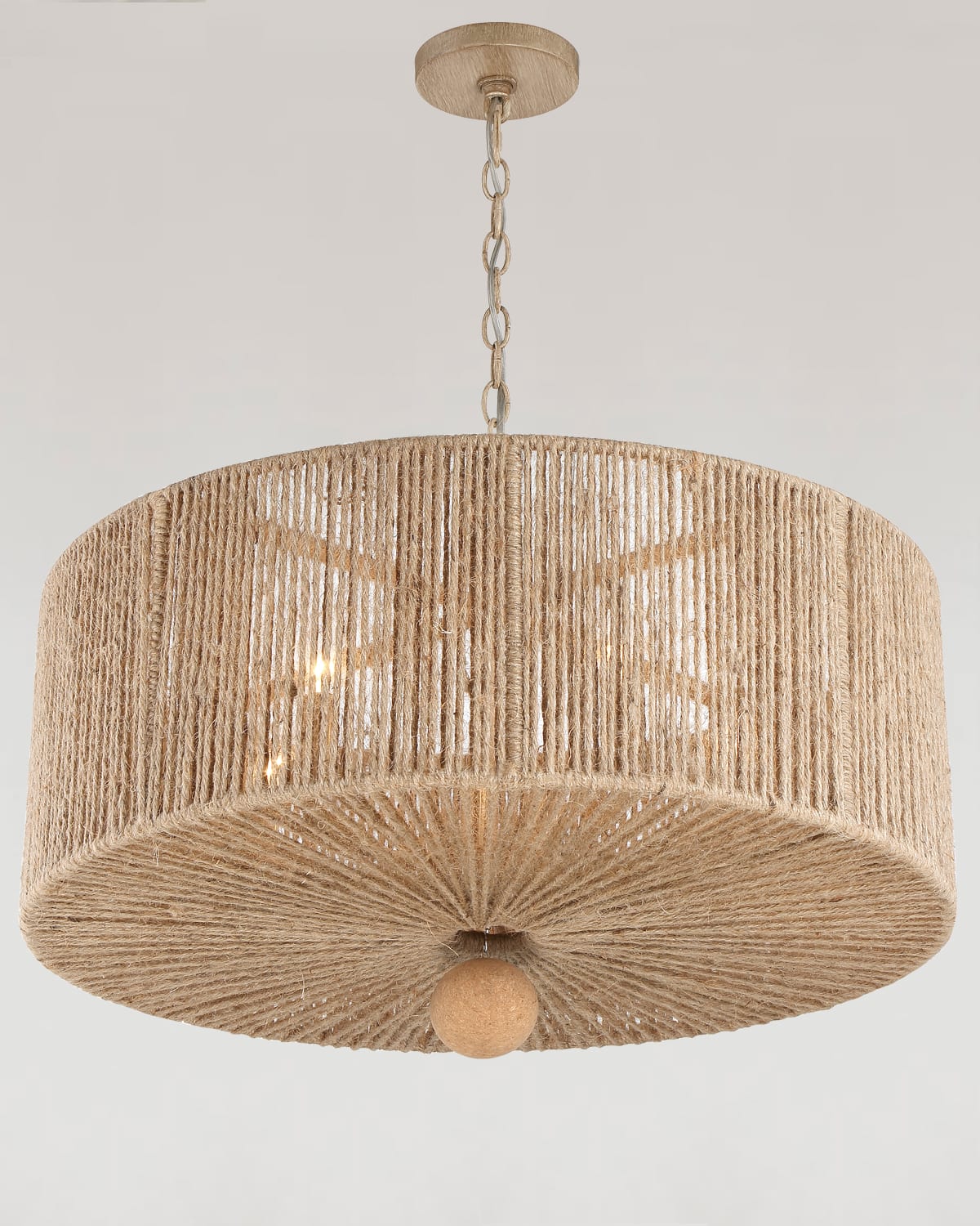 Jessa 5-Light Burnished Silver Pendant Light