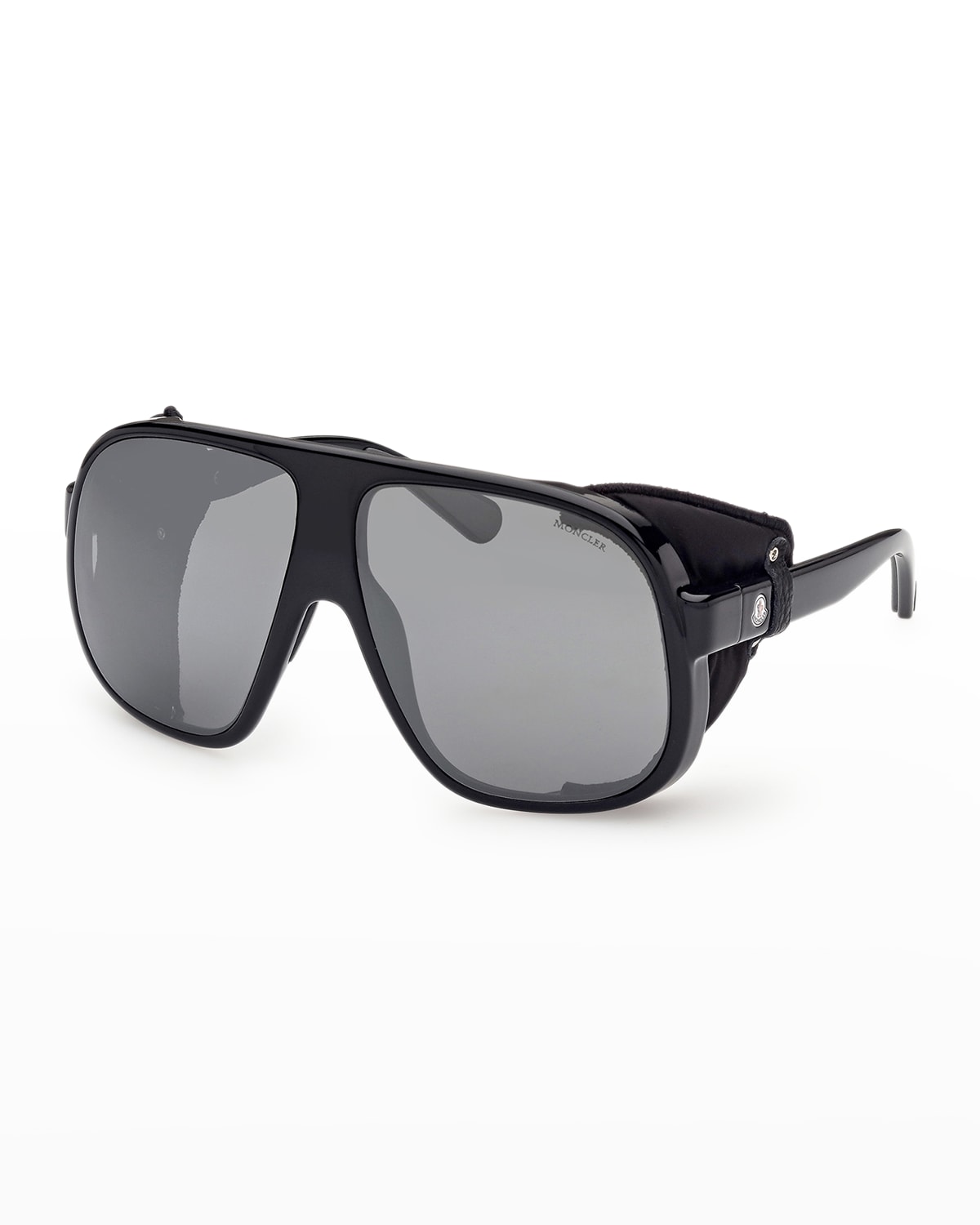 Diffractor Square Injection Plastic Sunglasses w/ Side Shield Blinders