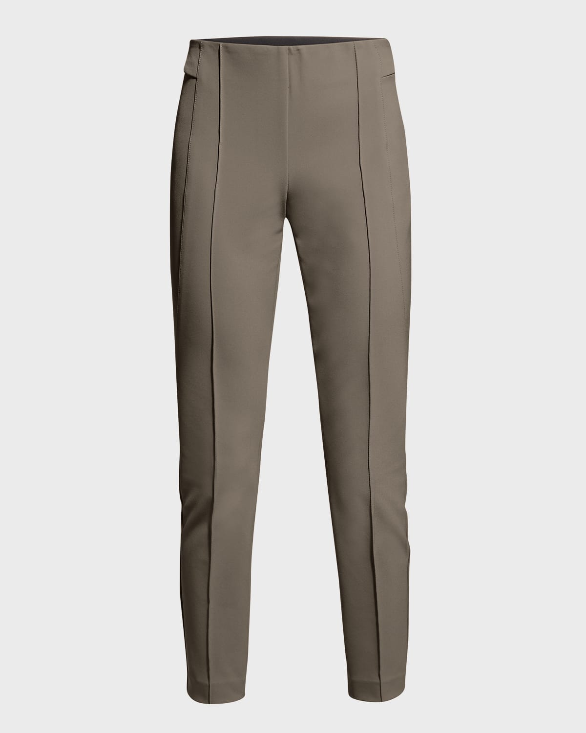 Shop Lafayette 148 Petite Gramercy Acclaimed Stretch Pants In Nougat