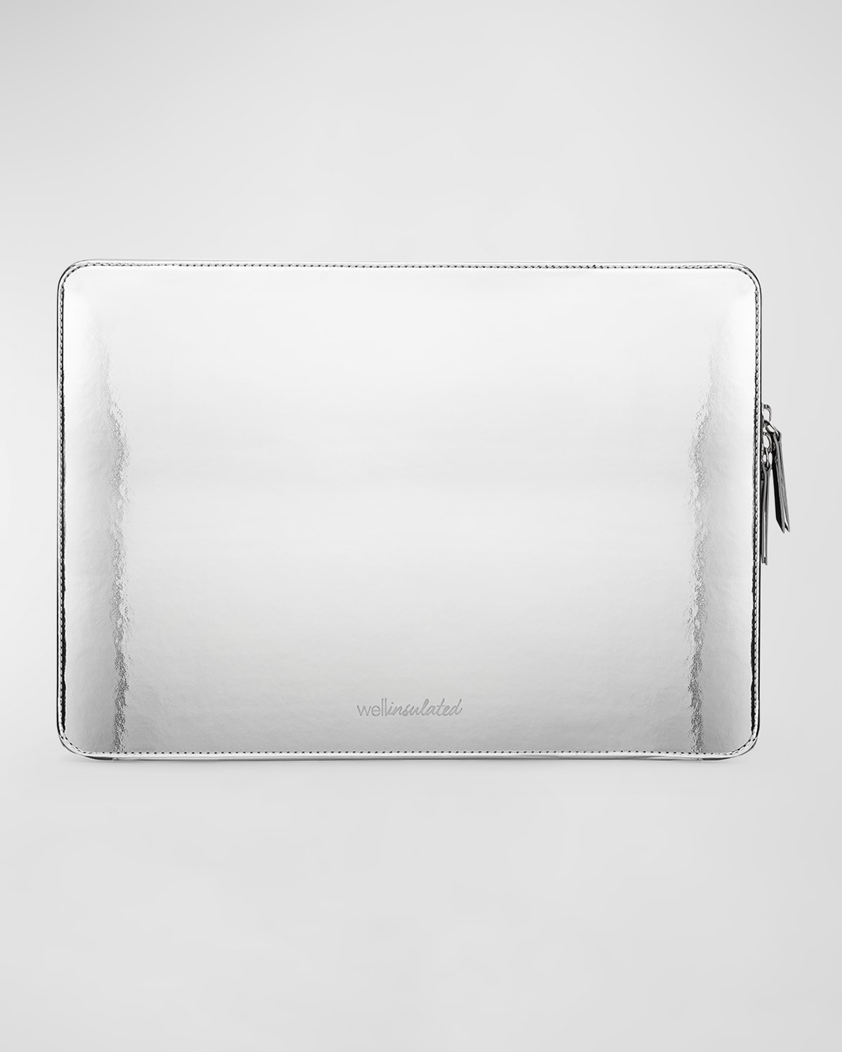 Wellinsulated Laptop Sleeve Macbook Case 13"-14" In Silver